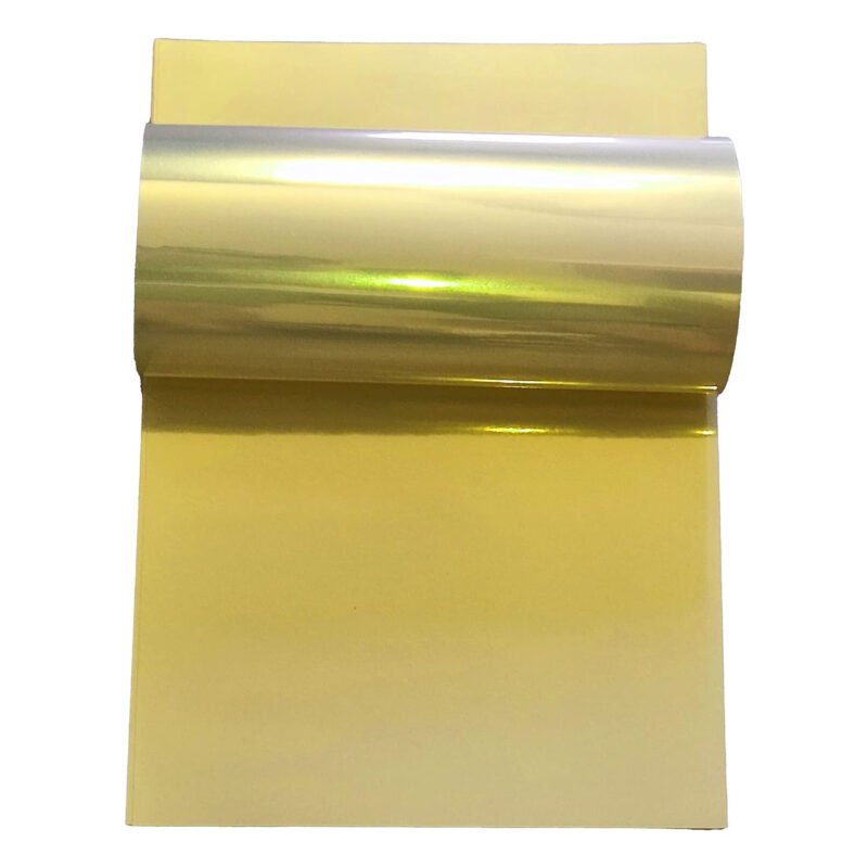Glossy Gold Vinyl Sticker for Inkjet Printer - Image 4