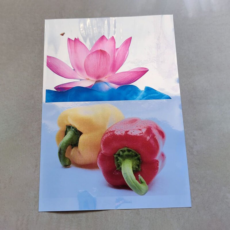 Glossy Silver Vinyl Sticker for Inkjet Printer - Image 5