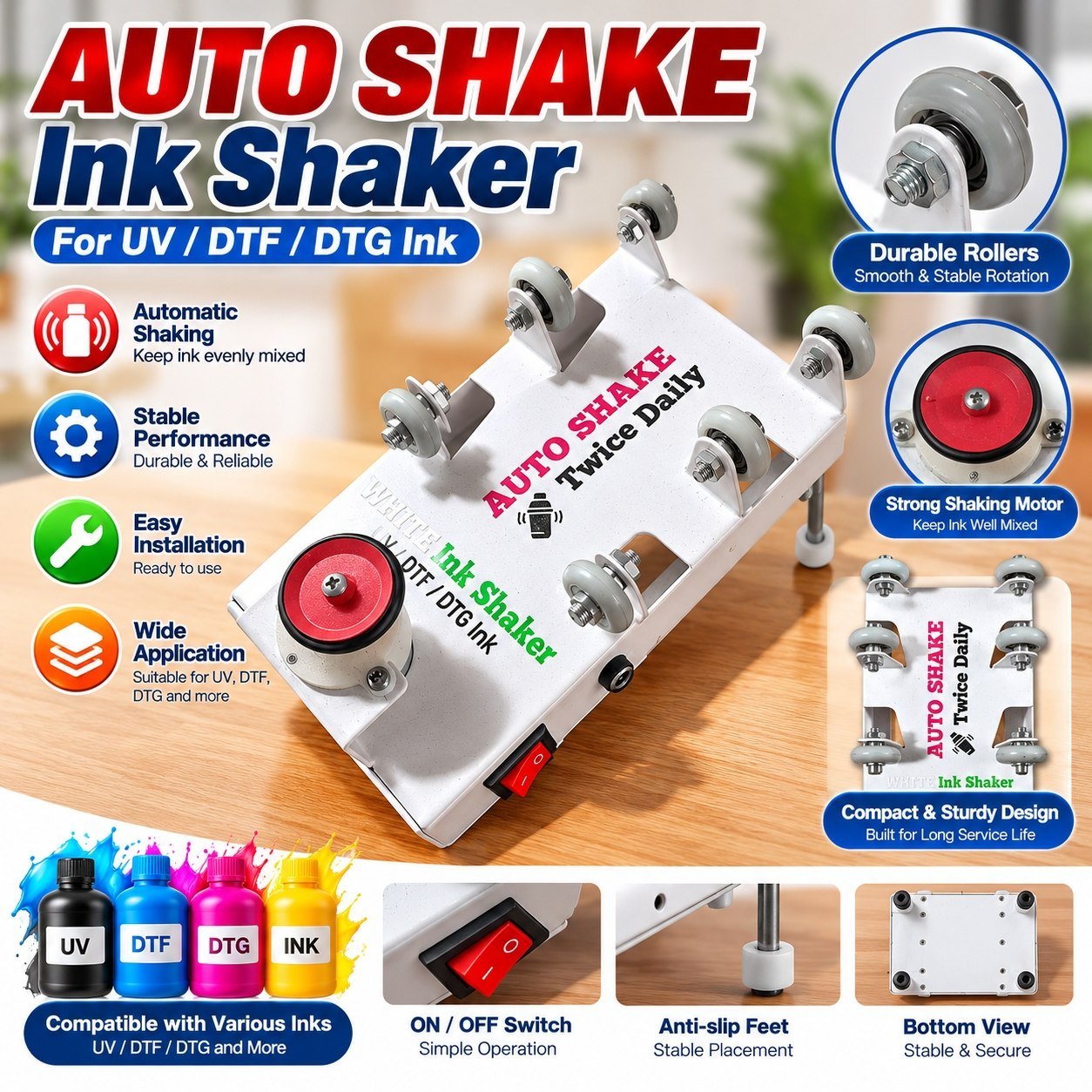Automatic White Ink Shaker